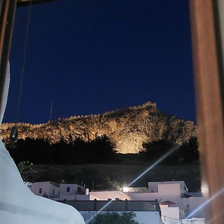 Lindos Alley Buitenkant foto